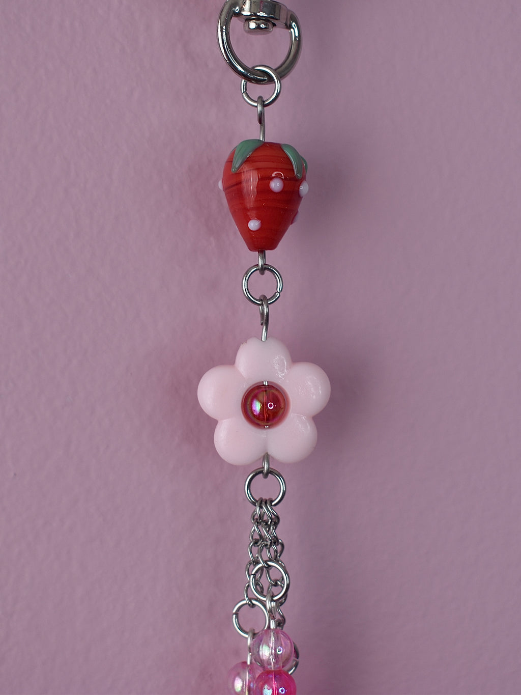 Berry Blossom Purse Charm