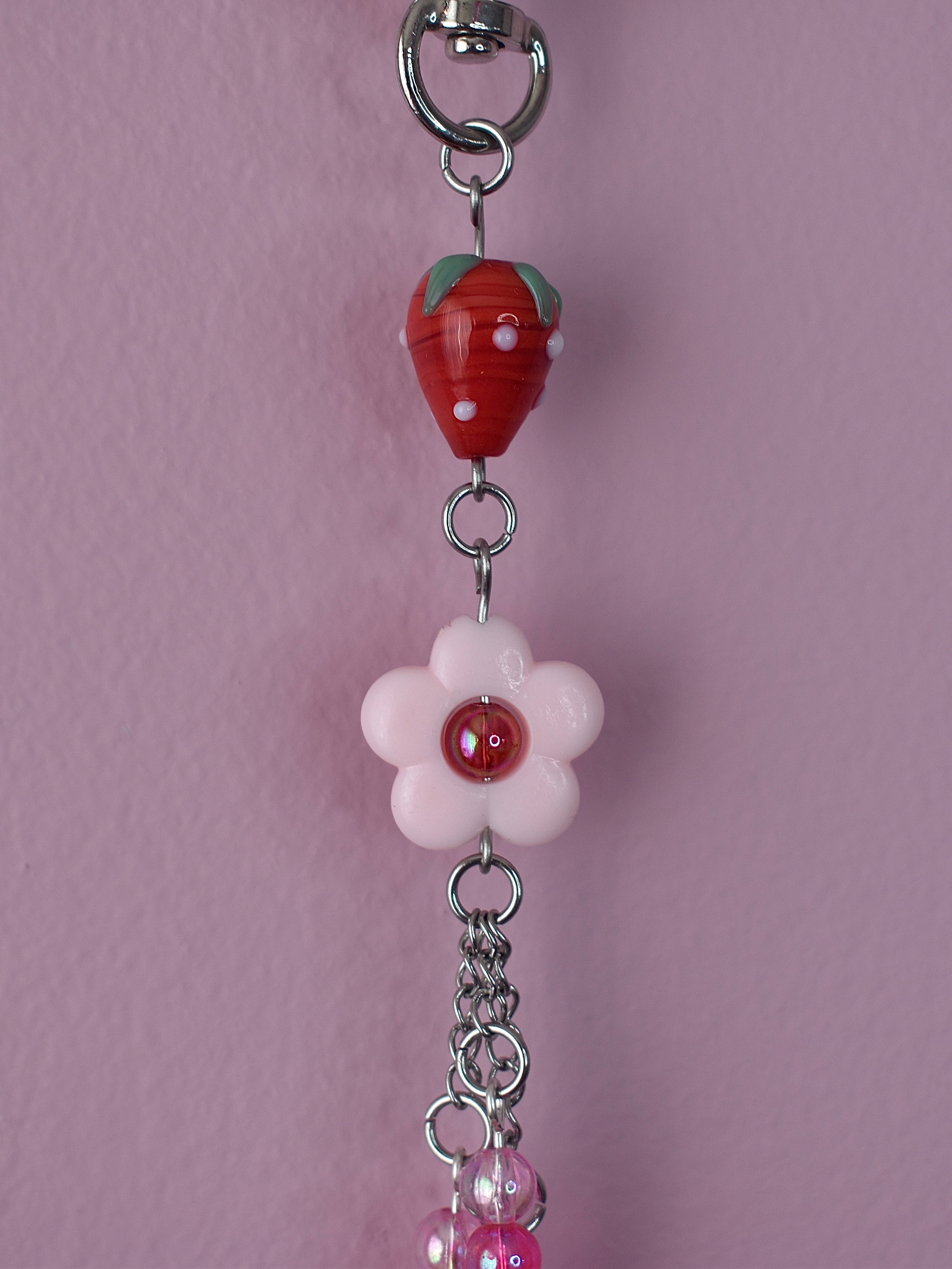 Berry Blossom Purse Charm