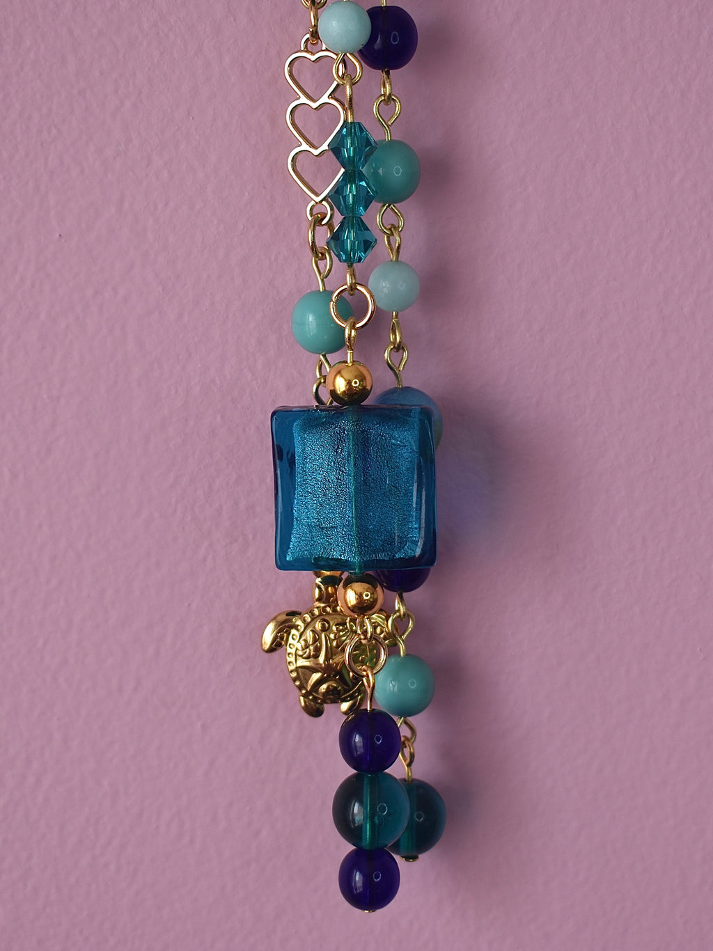 Ocean Jewel Purse Charm