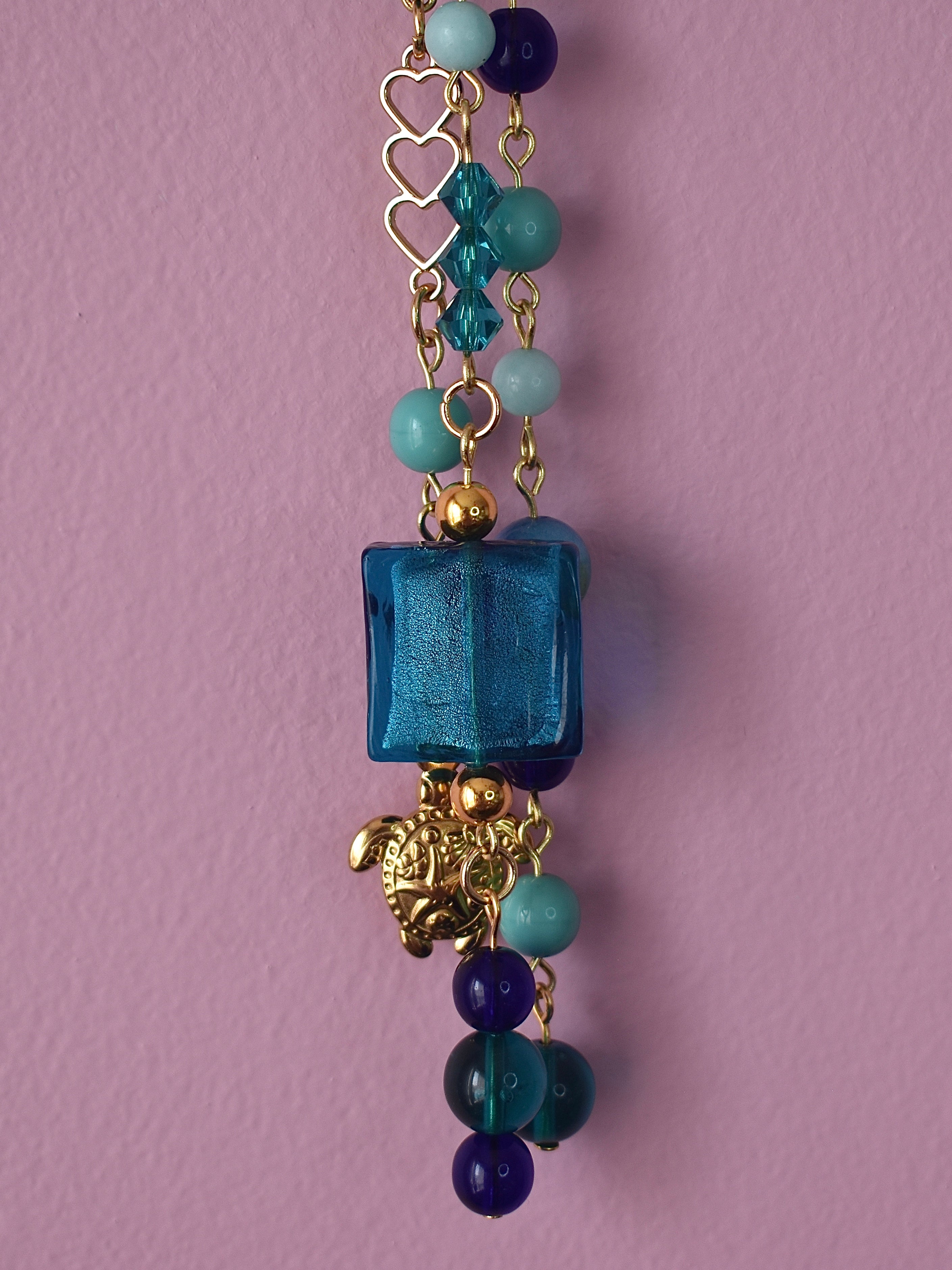 Ocean Jewel Purse Charm
