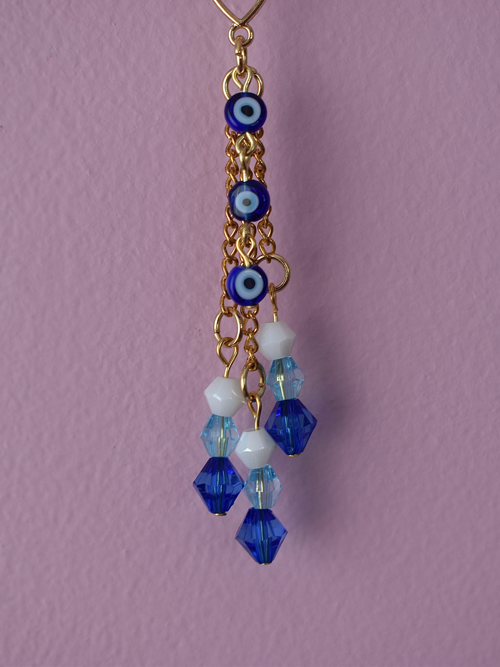 Sapphire Storm Purse Charm