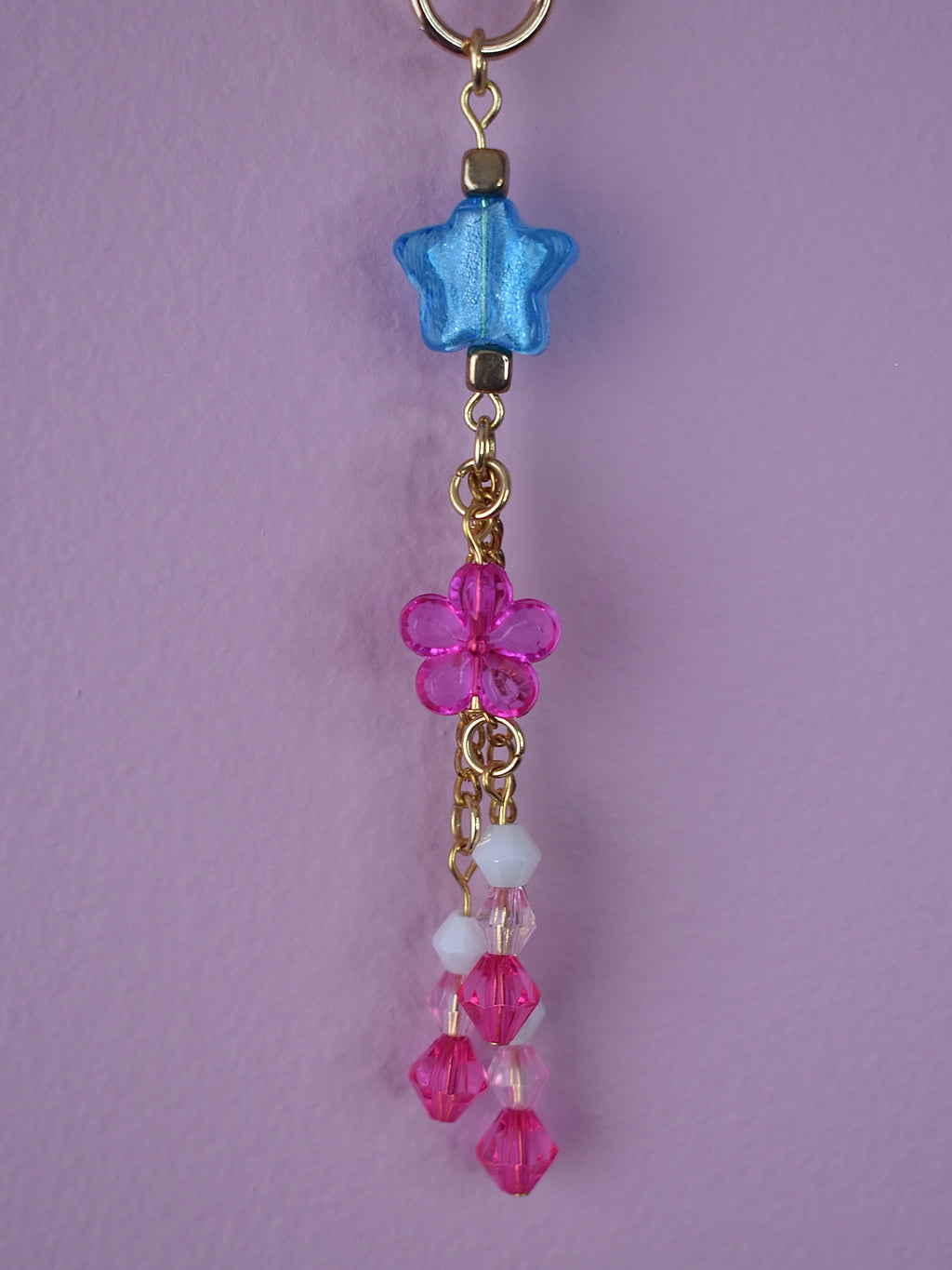 Starlit Bloom Purse Charm
