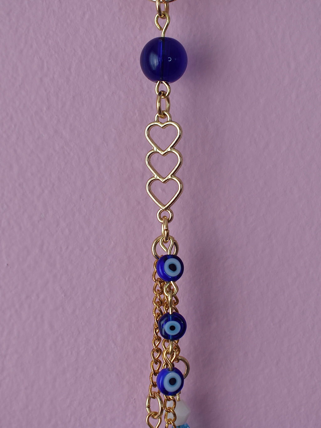 Sapphire Storm Purse Charm
