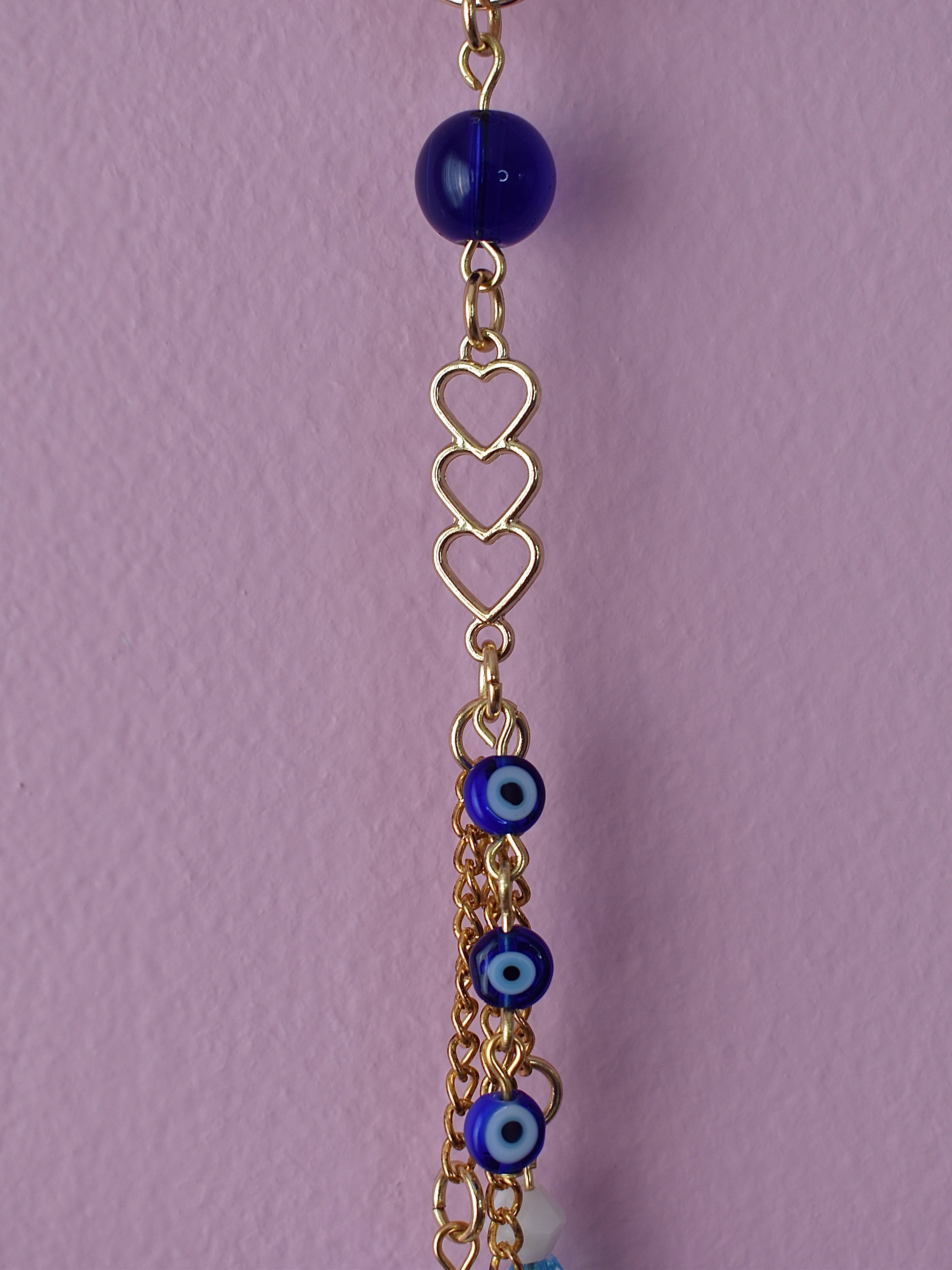 Sapphire Storm Purse Charm