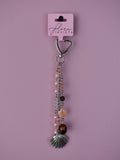 Coral Kiss Purse Charm