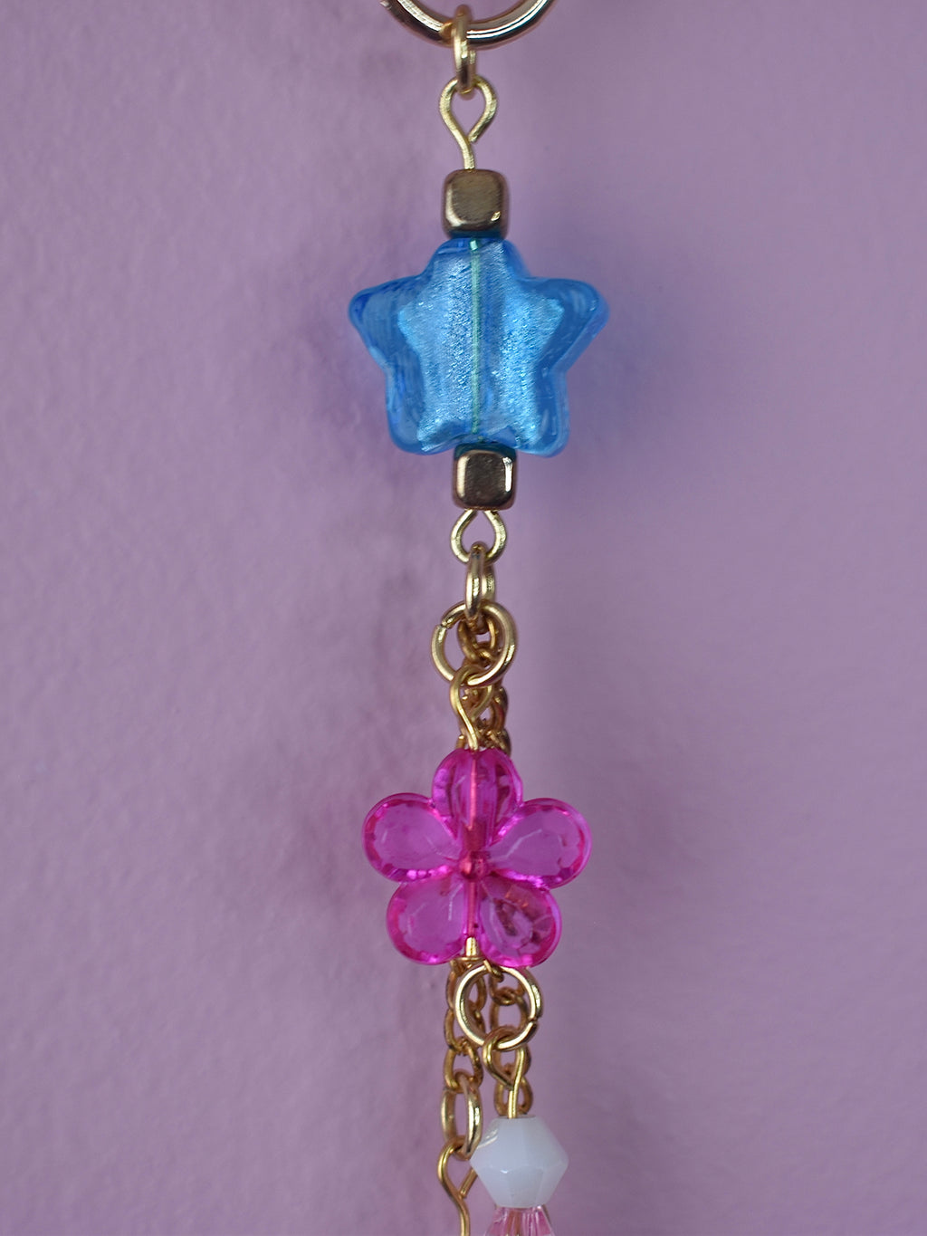 Starlit Bloom Purse Charm