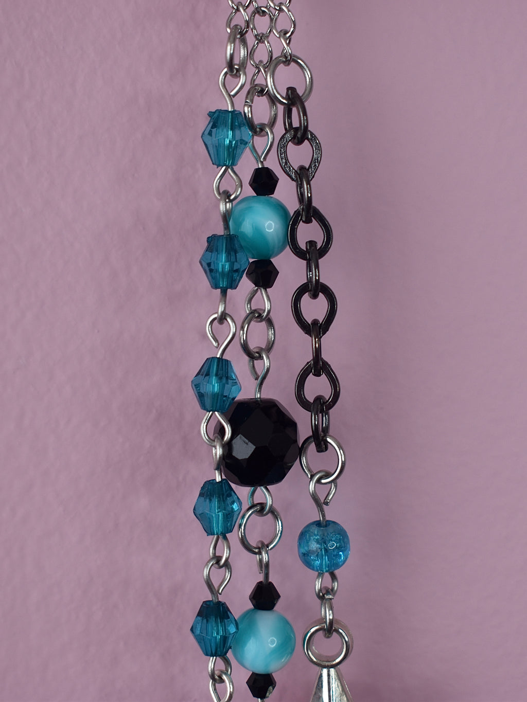 Midnight Pearl Purse Charm