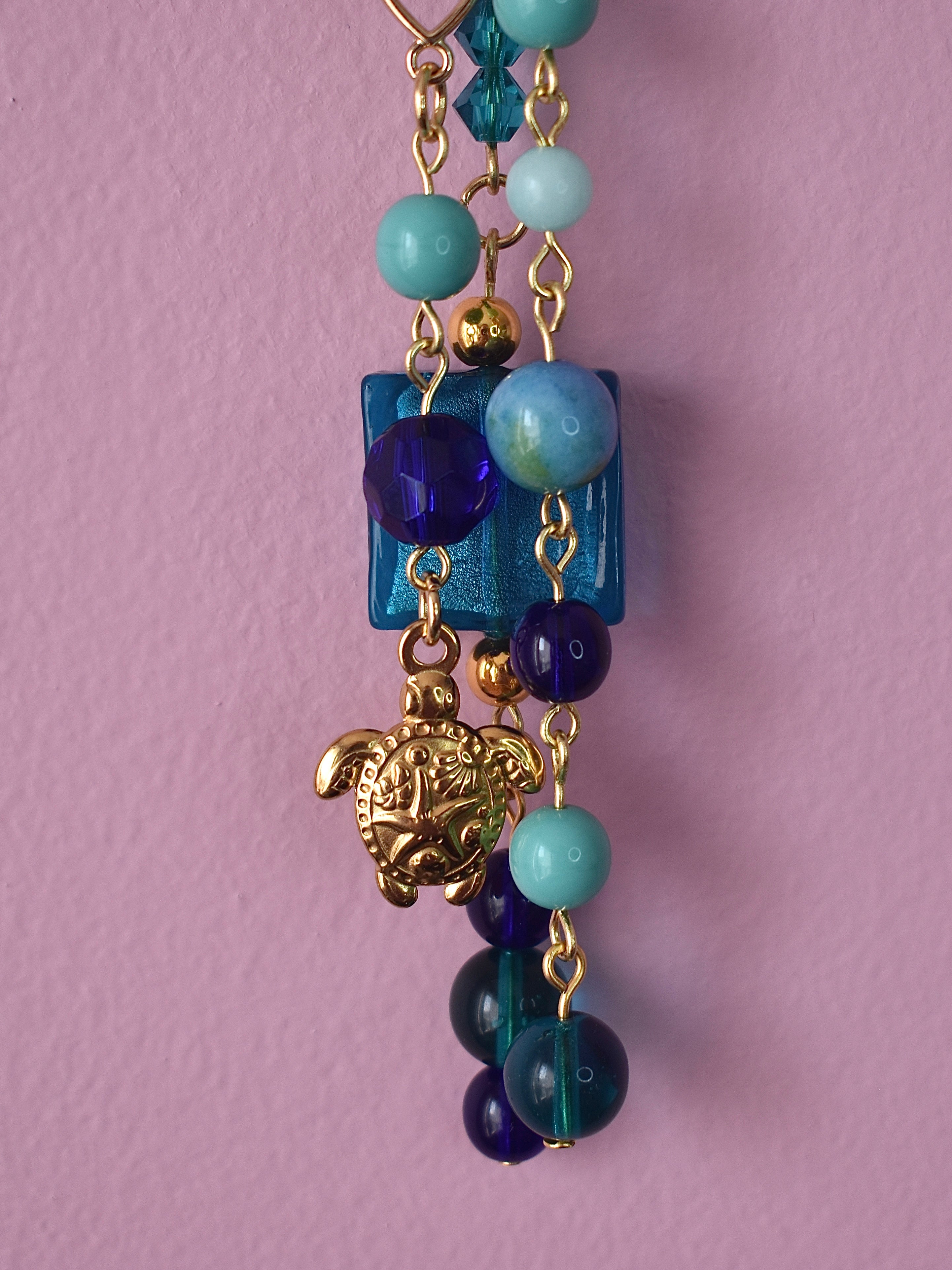 Ocean Jewel Purse Charm