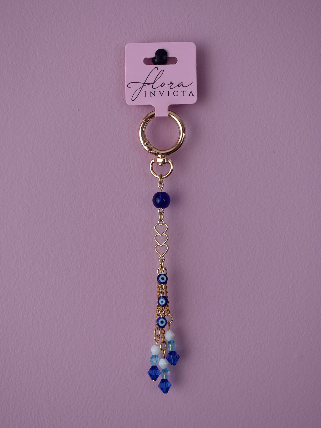 Sapphire Storm Purse Charm