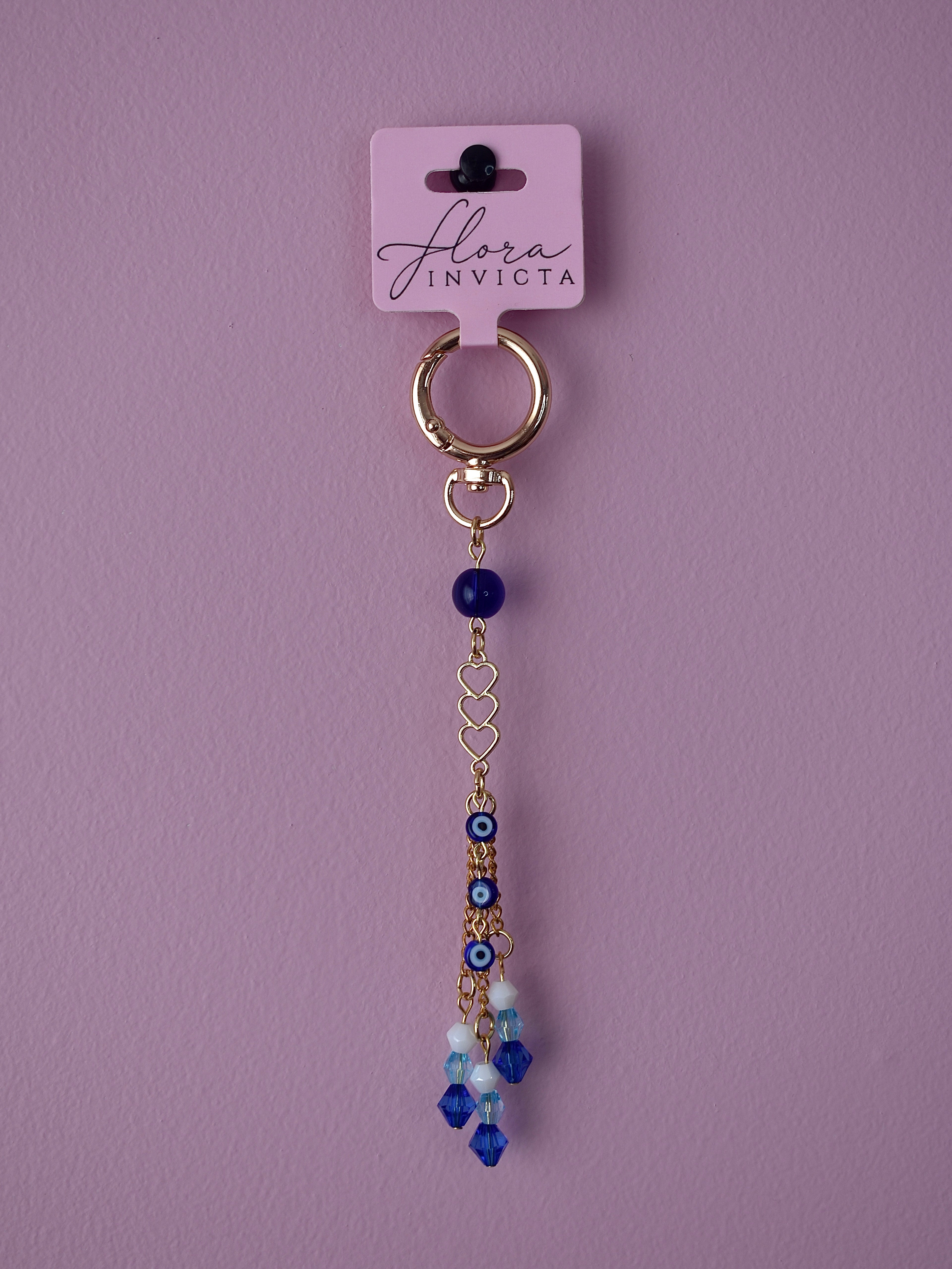Sapphire Storm Purse Charm
