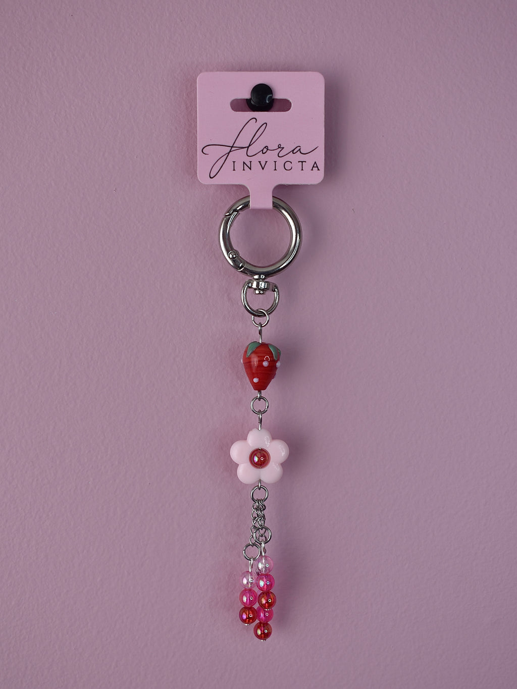 Berry Blossom Purse Charm