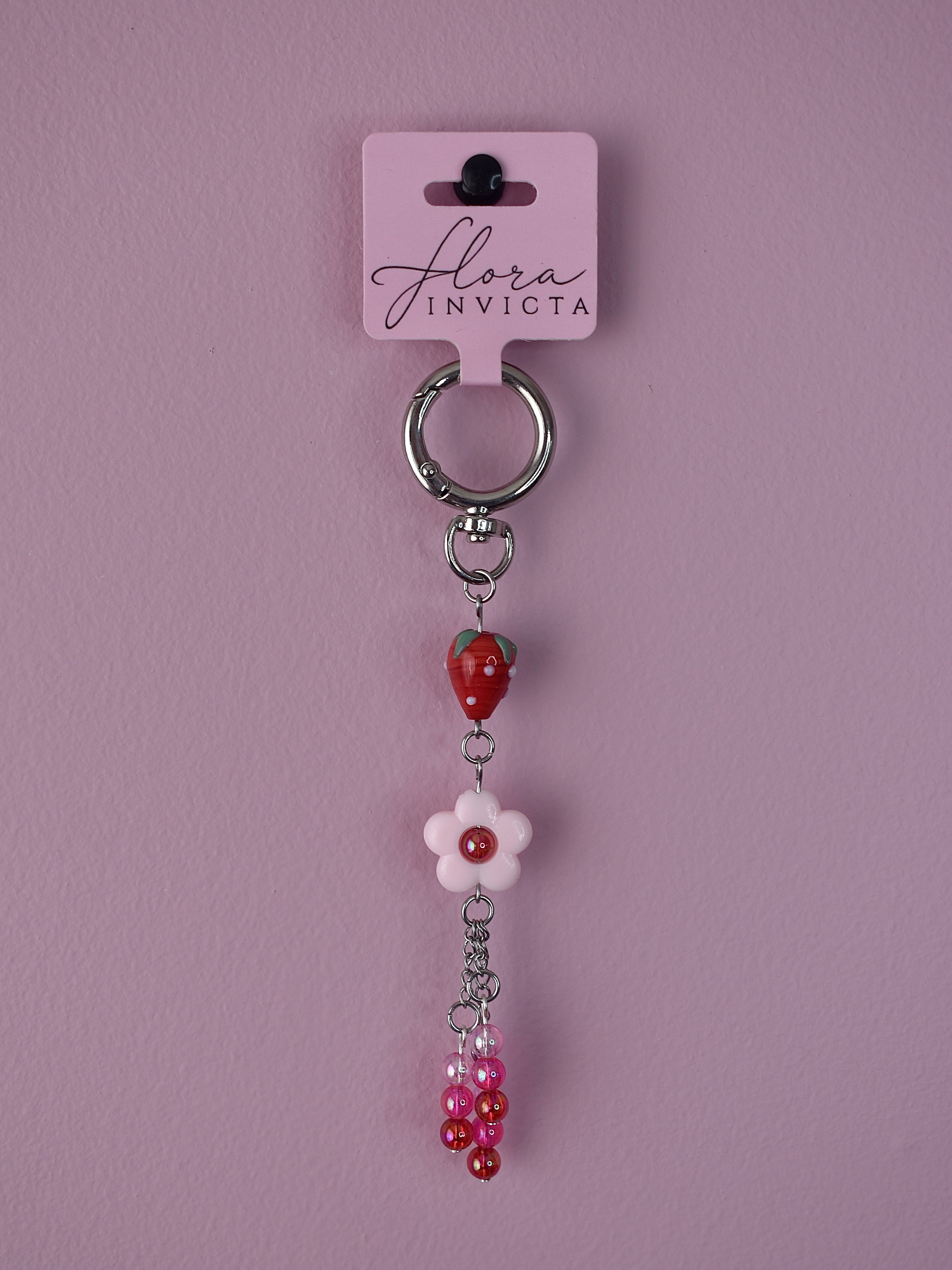 Berry Blossom Purse Charm