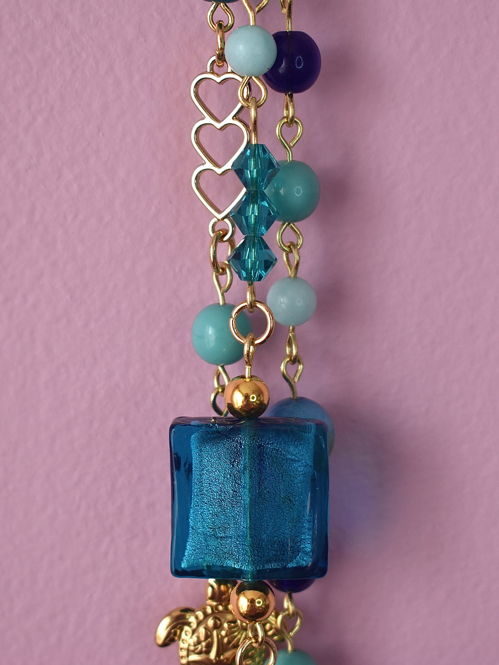 Ocean Jewel Purse Charm