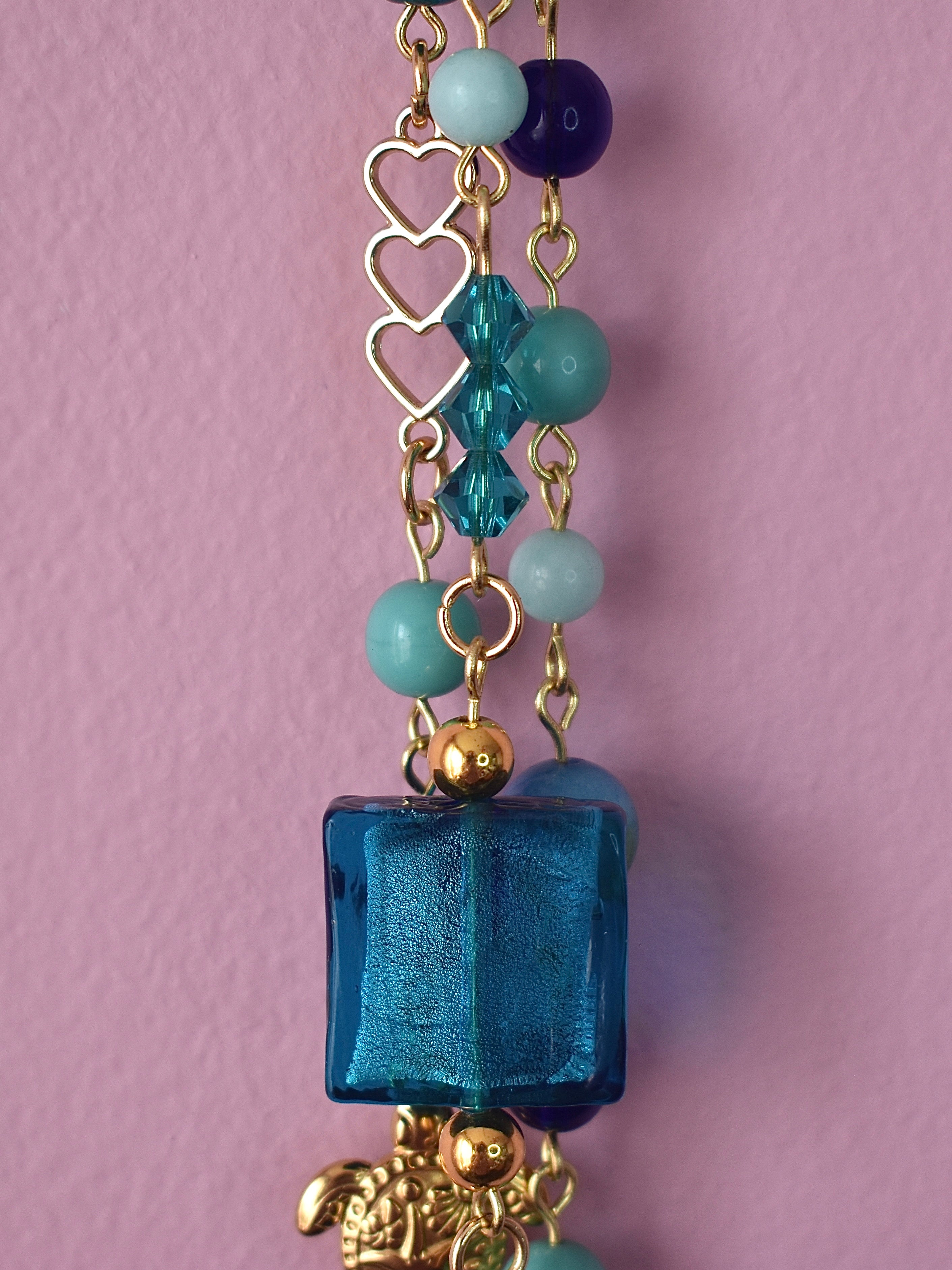 Ocean Jewel Purse Charm