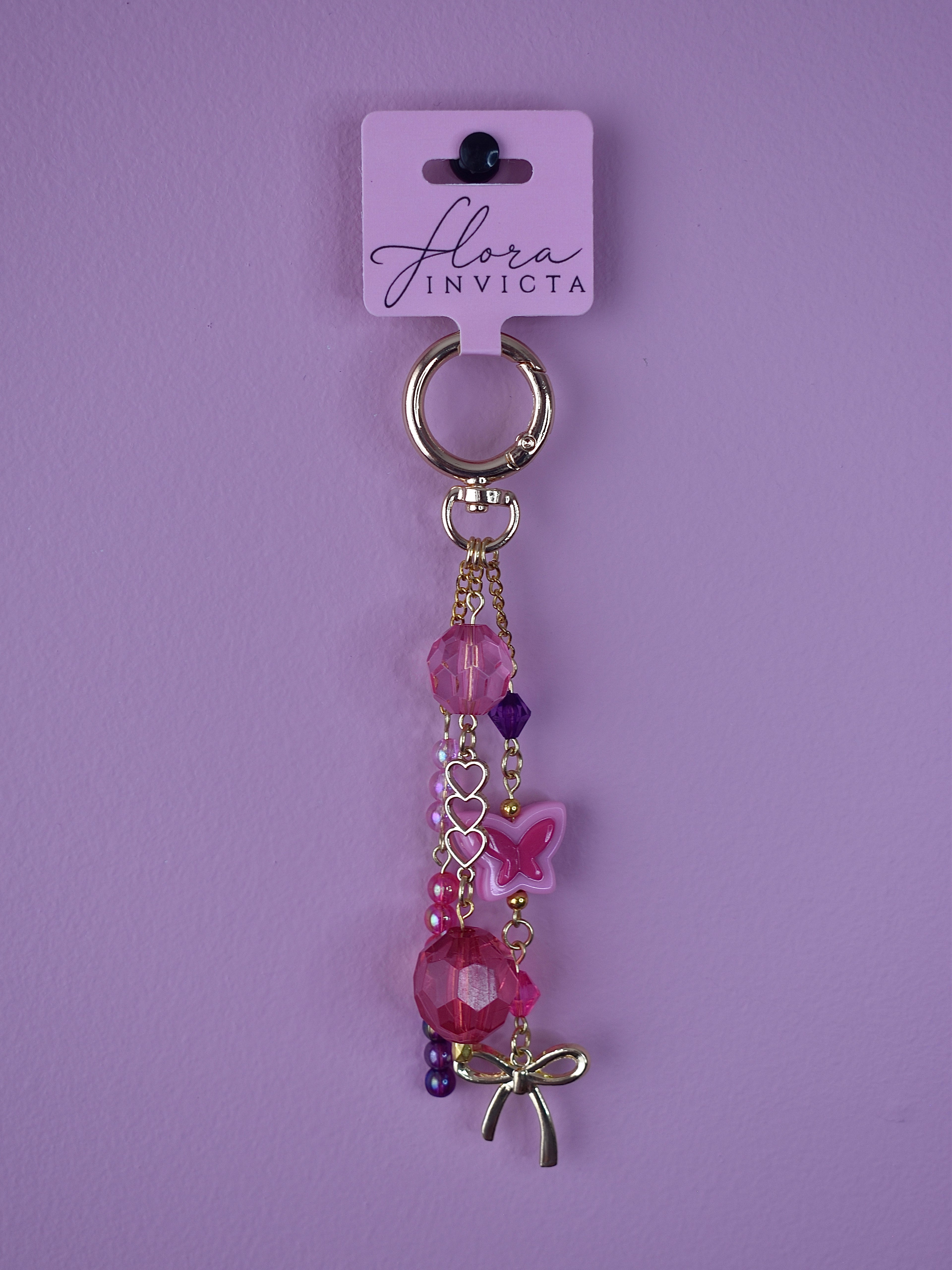 Butterfly Gumdrop Purse Charm