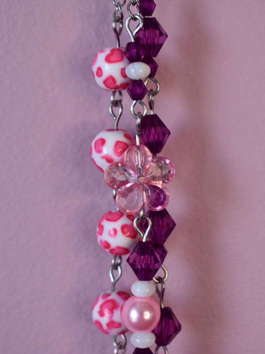 Pink Safari Purse Charm