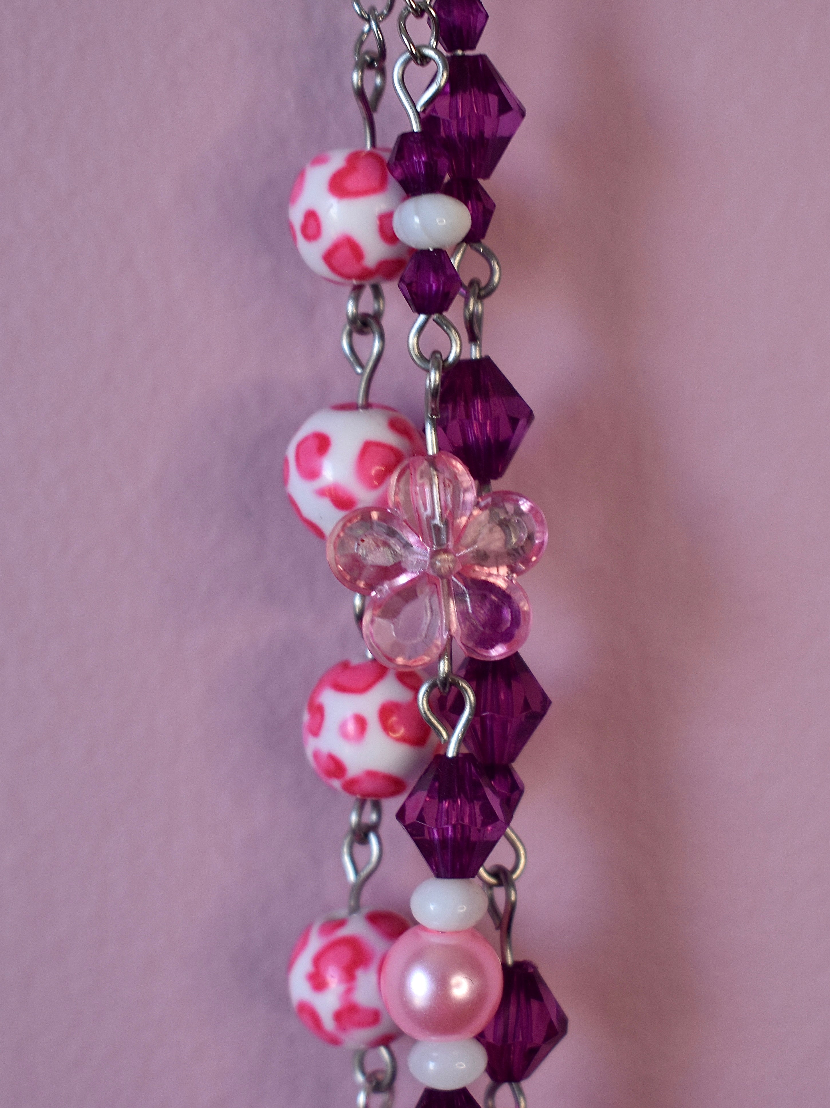 Pink Safari Purse Charm