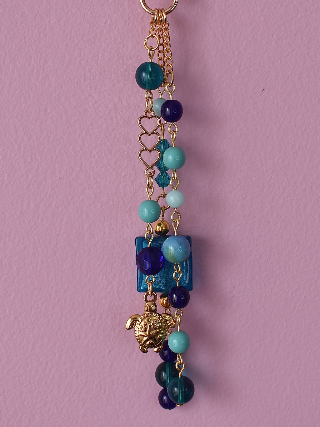 Ocean Jewel Purse Charm