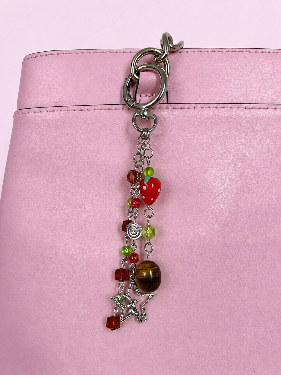 Fairy Garden Purse Charm